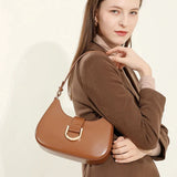 The Esmira D-Ring Shoulder Bag - Vellegra