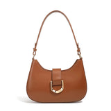 The Esmira D-Ring Shoulder Bag - Vellegra