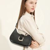 The Esmira D-Ring Shoulder Bag - Vellegra