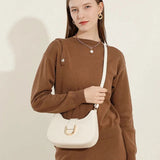 The Esmira D-Ring Shoulder Bag - Vellegra