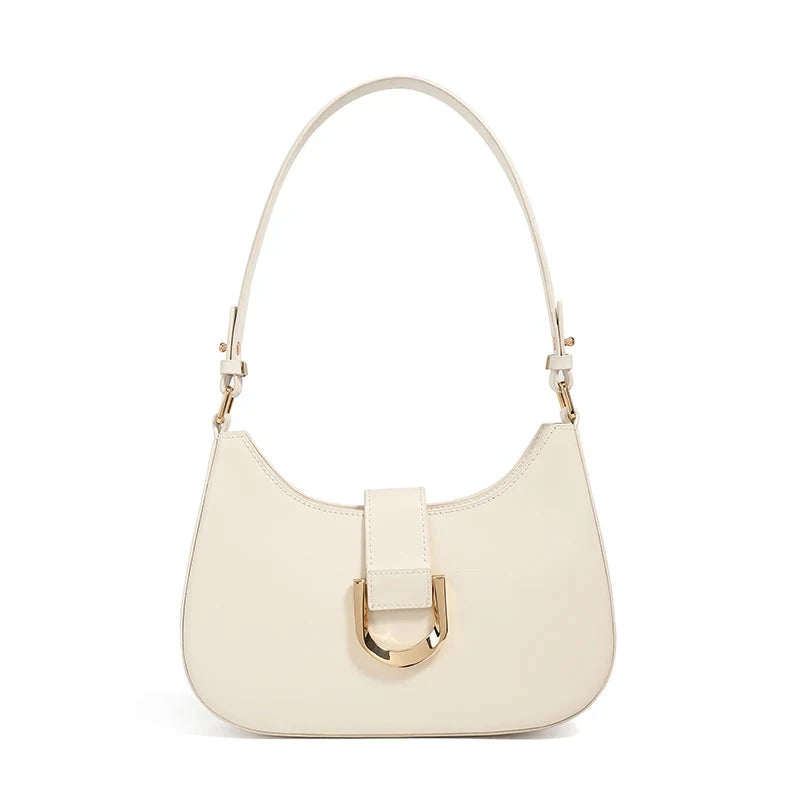 The Esmira D-Ring Shoulder Bag - Vellegra