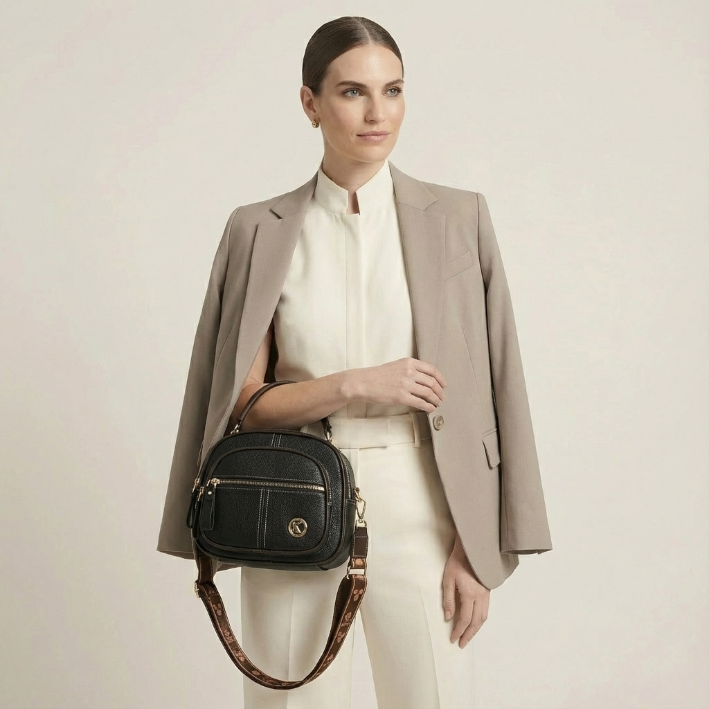 The Kaelis Compact Crossbody - Vellegra