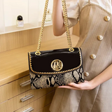 The Kressia Chain Crossbody Bag - Vellegra