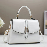 The Lioraque Croco Flap Tote - Vellegra