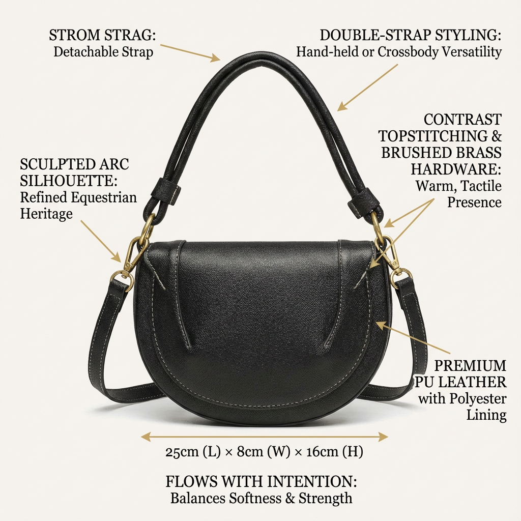 The Lureva Saddle Bag - Vellegra