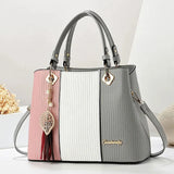 The Maelis Tri-Panel Satchel - Vellegra