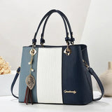 The Maelis Tri-Panel Satchel - Vellegra
