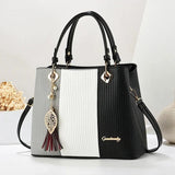 The Maelis Tri-Panel Satchel - Vellegra