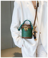 The Marivelle Cylinder Bucket Bag - Vellegra