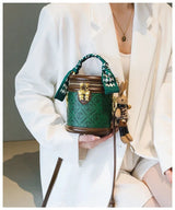 The Marivelle Cylinder Bucket Bag - Vellegra