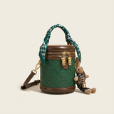 The Marivelle Cylinder Bucket Bag - Vellegra