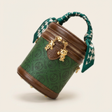 The Marivelle Cylinder Bucket Bag - Vellegra
