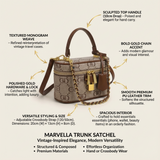 The Marvella Trunk Satchel - Vellegra