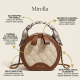 The Mirella Circle Handbag - Vellegra