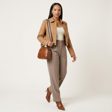 The Renelle Half-Moon Satchel - Vellegra