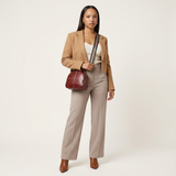 The Renelle Half-Moon Satchel - Vellegra