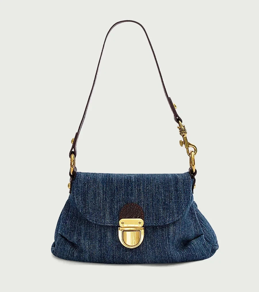 The Rivette Denim Hobo - Vellegra