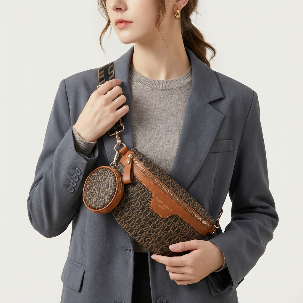 The Seraph Belted Curve Bag - Vellegra