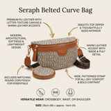 The Seraph Belted Curve Bag - Vellegra