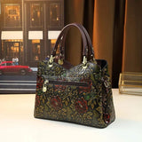 The Serelune Embossed Tote - Vellegra