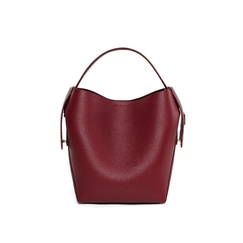 The Solenne Bucket Bag - Vellegra