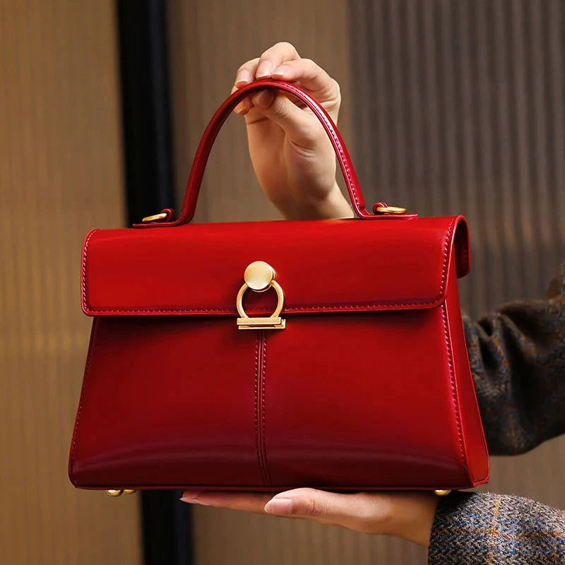 The Solenne Top Handle Bag - Vellegra