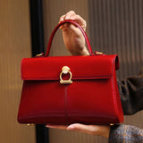 The Solenne Top Handle Bag - Vellegra