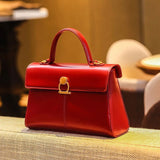 The Solenne Top Handle Bag - Vellegra