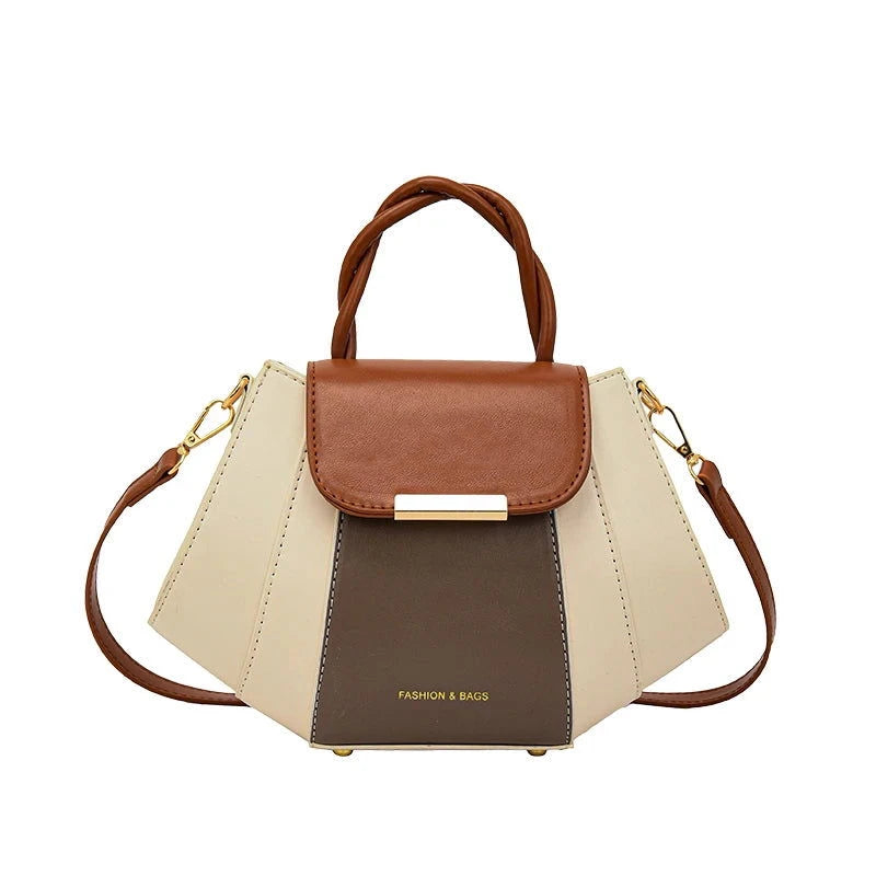 The Veyra Patchwork Top Handle - Vellegra