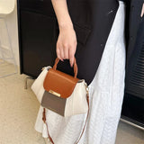 The Veyra Patchwork Top Handle - Vellegra