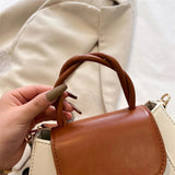 The Veyra Patchwork Top Handle - Vellegra