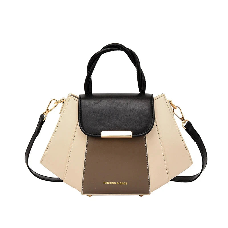 The Veyra Patchwork Top Handle - Vellegra