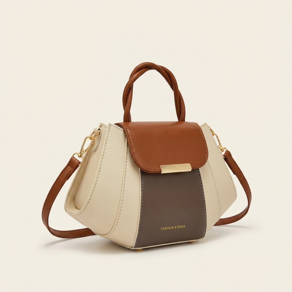 The Veyra Patchwork Top Handle - Vellegra