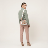 The Vionette Contrast Flap Bag - Vellegra