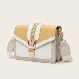 The Vionette Contrast Flap Bag - Vellegra