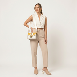 The Vionette Contrast Flap Bag - Vellegra