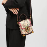 The Vivrette Graffiti Mini Satchel - Vellegra