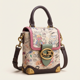The Vivrette Graffiti Mini Satchel - Vellegra