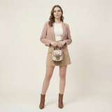 The Vivrette Graffiti Mini Satchel - Vellegra