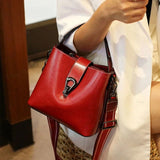 Valenne Leather Crossbody Bag - Vellegra