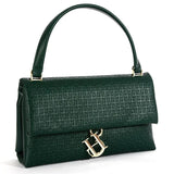 Valette Embossed Top Handle Bag - Vellegra