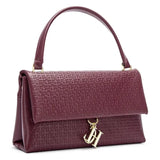 Valette Embossed Top Handle Bag - Vellegra