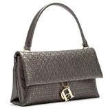 Valette Embossed Top Handle Bag - Vellegra