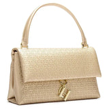 Valette Embossed Top Handle Bag - Vellegra