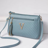 Valette Tassel Zip Crossbody - Vellegra