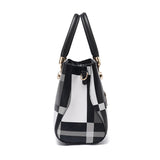 Vellaroir Checkered Satchel - Vellegra