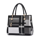Vellaroir Checkered Satchel - Vellegra