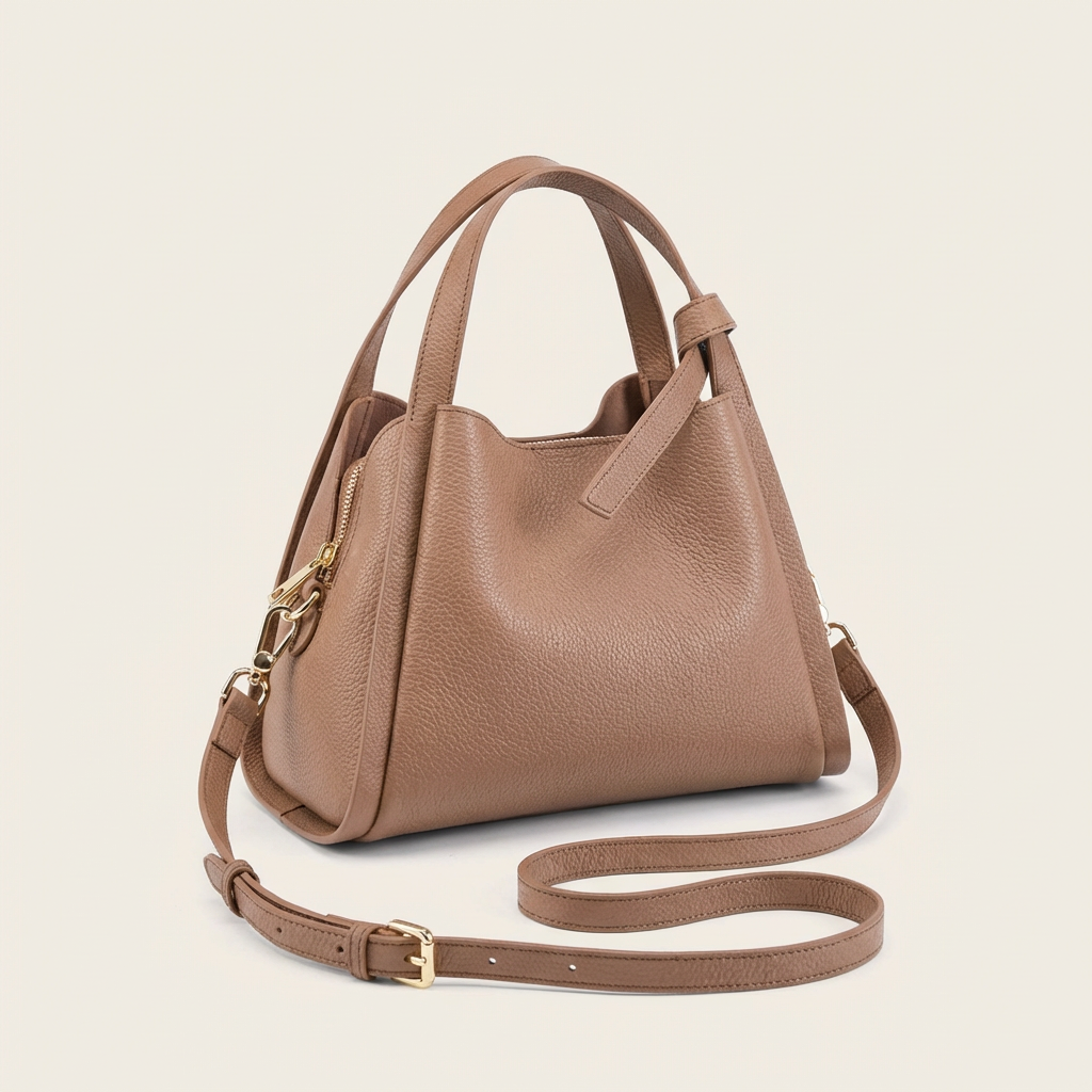 Vellegra HTL Leather Bucket Bag - Vellegra