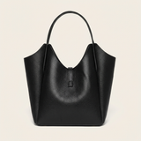 Vellegra Lyra Leather Bucket Bag - Vellegra