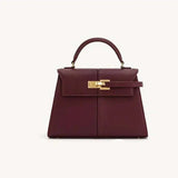 Velmira Lock-Top Satchel - Vellegra